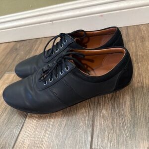 Zara Mens Black  Lace Up Oxfords Men'sSize US 9 -EU 42